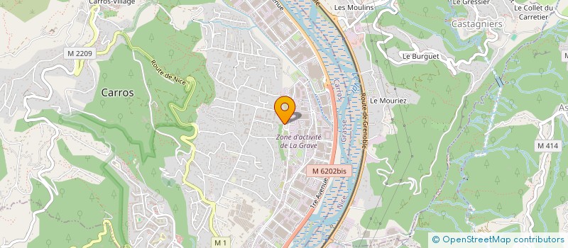 localisation de l'entreprise LES DELICES DE LA MANDA à CARROS