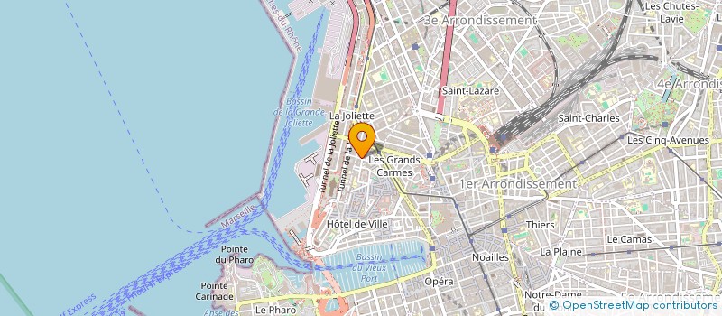localisation de l'entreprise LES DELICES DE LA MENARA à MARSEILLE
