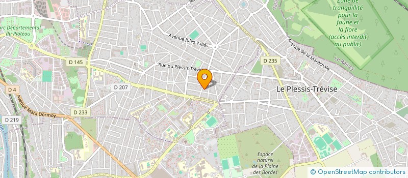 localisation de l'entreprise LES DELICES DE LA MER à CHAMPIGNY-SUR-MARNE