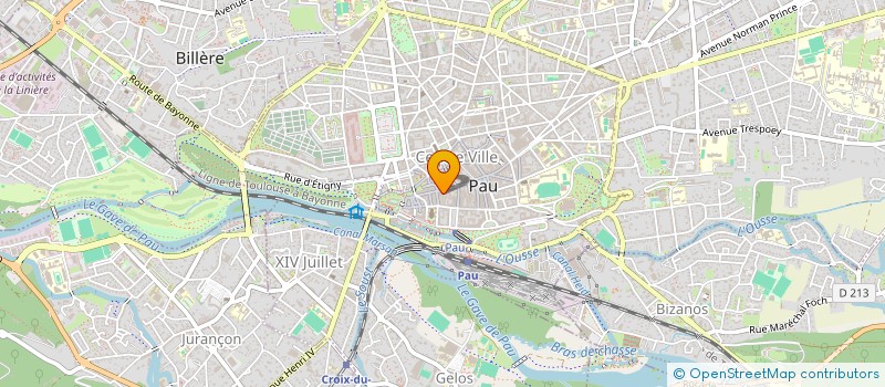 localisation de l'entreprise LES DELICES DE LABRISQUE à PAU
