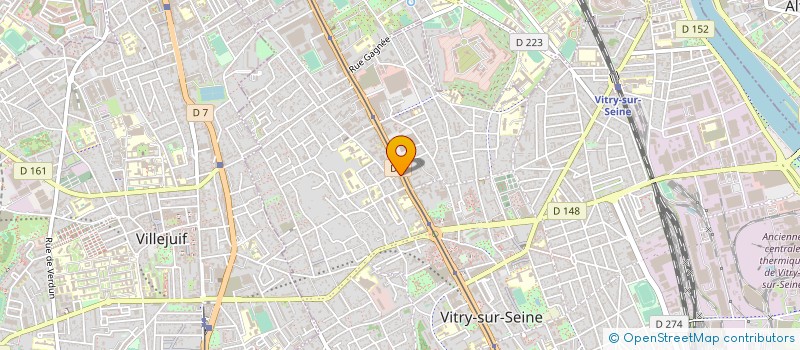 localisation de l'entreprise LES DELICES DE LAILAS à VITRY-SUR-SEINE