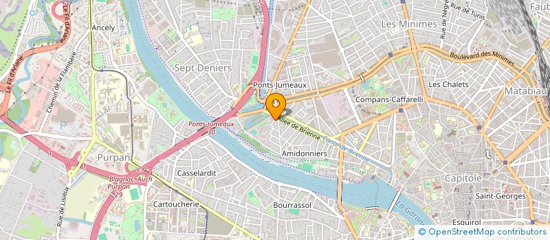 localisation de l'entreprise LES DELICES DE LENA à TOULOUSE
