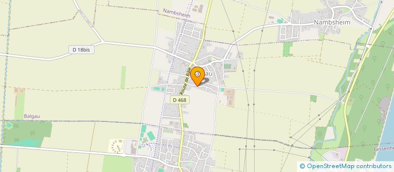 localisation de l'entreprise LES DELICES DE MAITRE WALTER  BALGAU