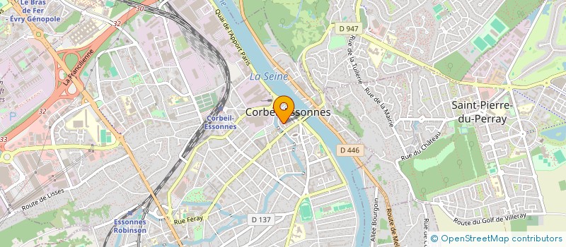 localisation de l'entreprise LES DELICES DE MALUKU  CORBEIL-ESSONNES