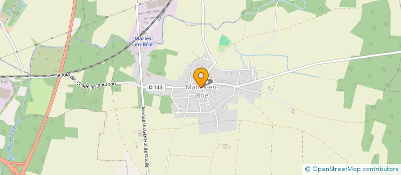 localisation de l'entreprise LES DELICES DE MARLES  MARLES-EN-BRIE