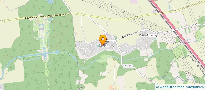 localisation de l'entreprise LES DELICES DE MOISENAY  MOISENAY