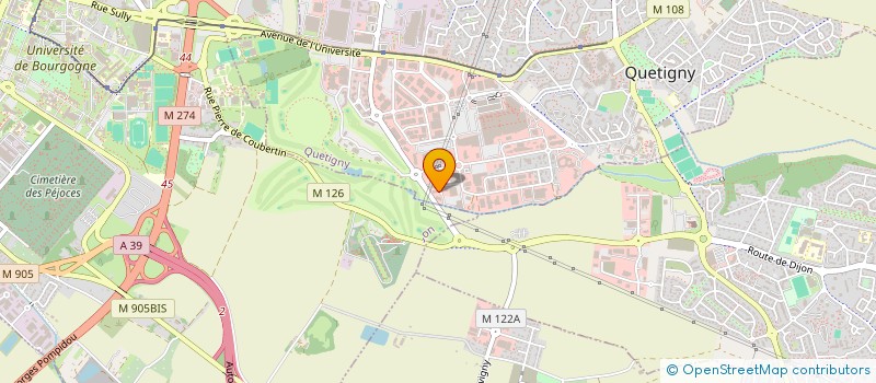 localisation de l'entreprise LES DELICES DE MYMY & SORYA à QUETIGNY