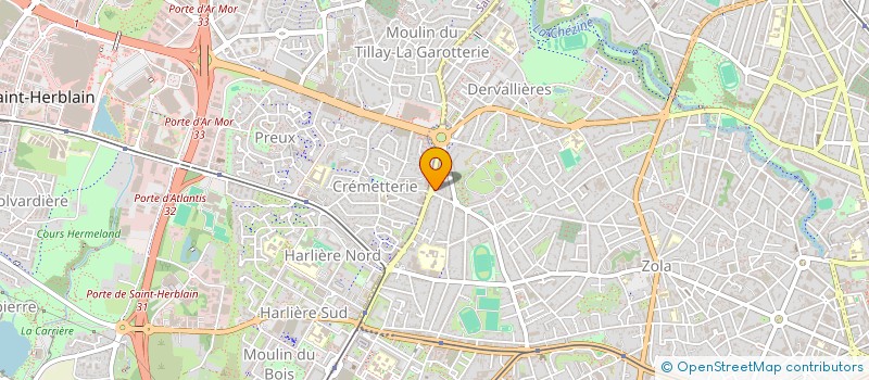 localisation de l'entreprise LES DELICES DE NANTES  NANTES