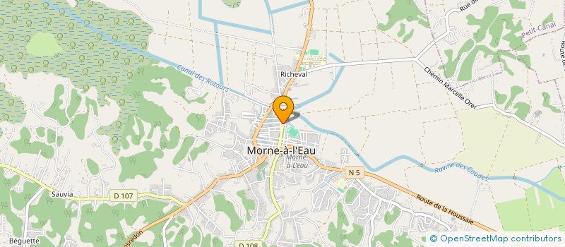 localisation de l'entreprise LES DELICES DE NONO à MORNE-A-L'EAU
