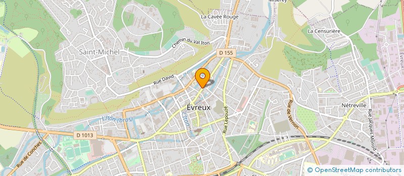 localisation de l'entreprise LES DELICES DE NORMANDIE  EVREUX