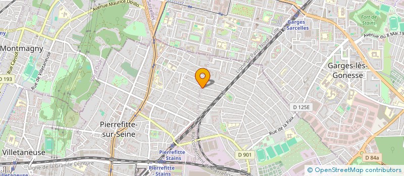 localisation de l'entreprise LES DELICES DE PARMENTIER à STAINS