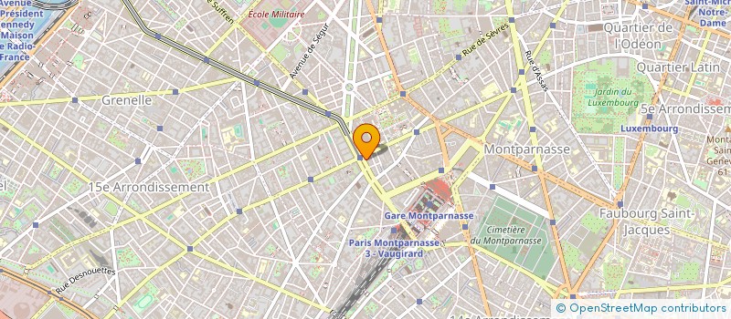 localisation de l'entreprise LES DELICES DE PASTEUR  PARIS