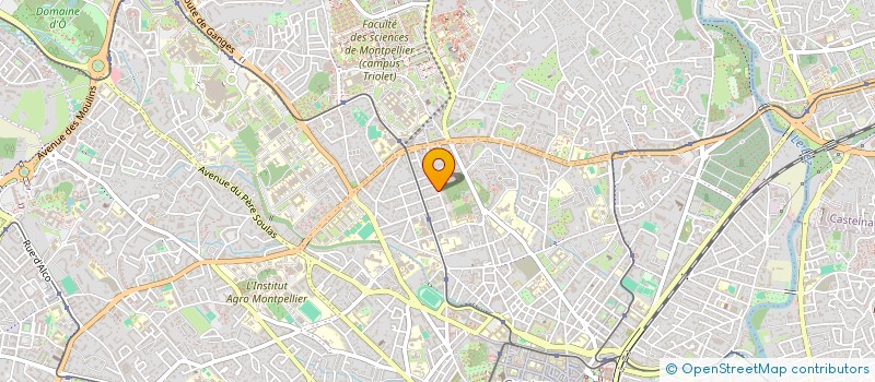 localisation de l'entreprise LES DELICES DE RIMBAUD à MONTPELLIER
