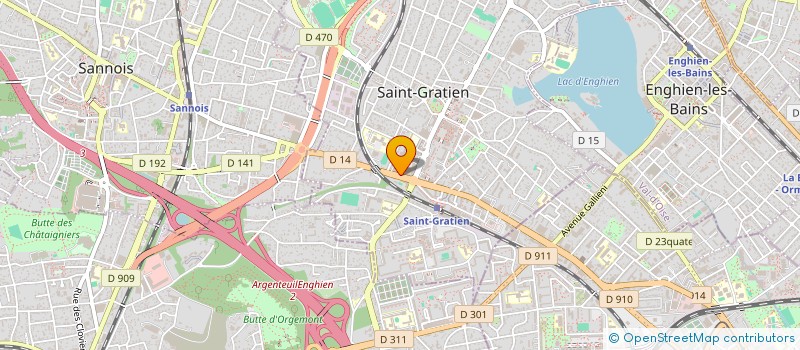 localisation de l'entreprise LES DELICES DE SAINT GRATIEN à SAINT-GRATIEN