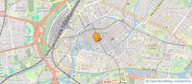 localisation de l'entreprise LES DELICES DE STRASBOURG à STRASBOURG