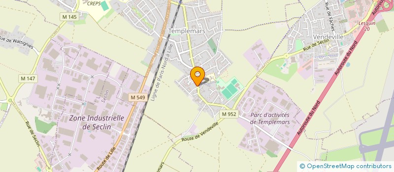 localisation de l'entreprise LES DELICES DE TEMPLEMARS  TEMPLEMARS