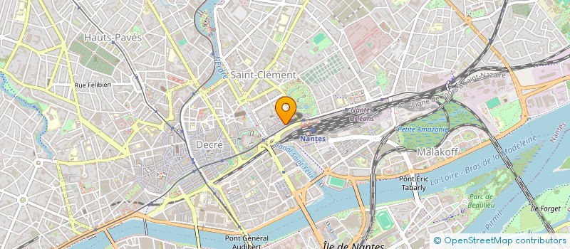 localisation de l'entreprise LES DELICES DE TUNIS à NANTES