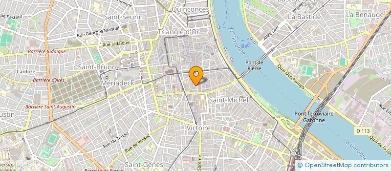 localisation de l'entreprise LES DELICES DES ANTILLES  BORDEAUX