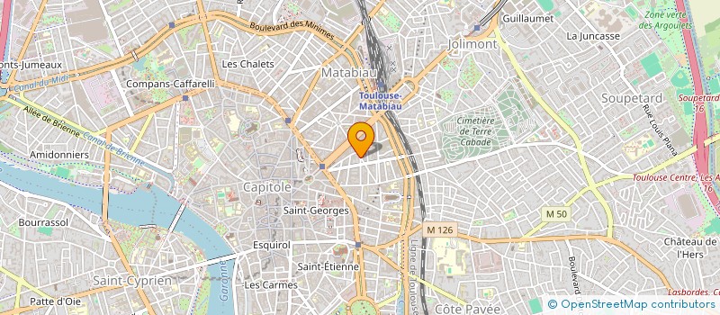localisation de l'entreprise LES DELICES DU BACHELIER à TOULOUSE
