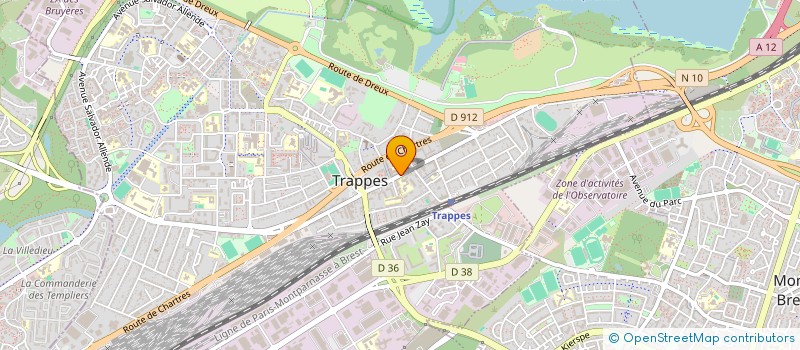 localisation de l'entreprise LES DELICES DU MAGHREB  TRAPPES