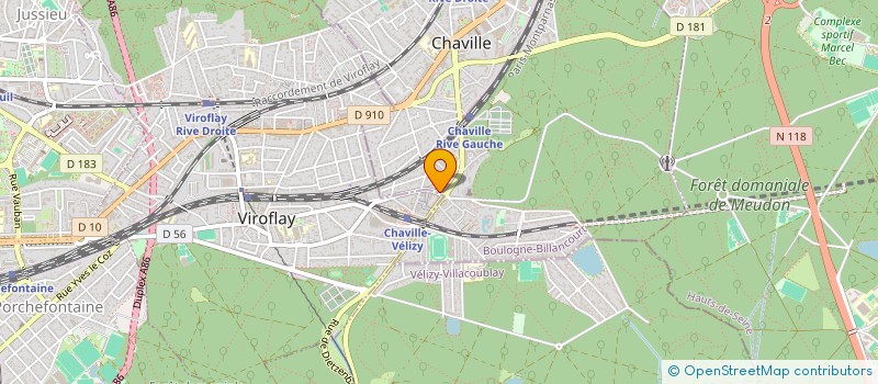 localisation de l'entreprise LES DELICES DU SUD à CHAVILLE