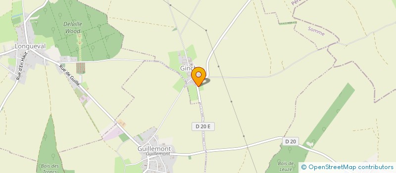 localisation de l'entreprise LES DELICES ROTIS  GINCHY