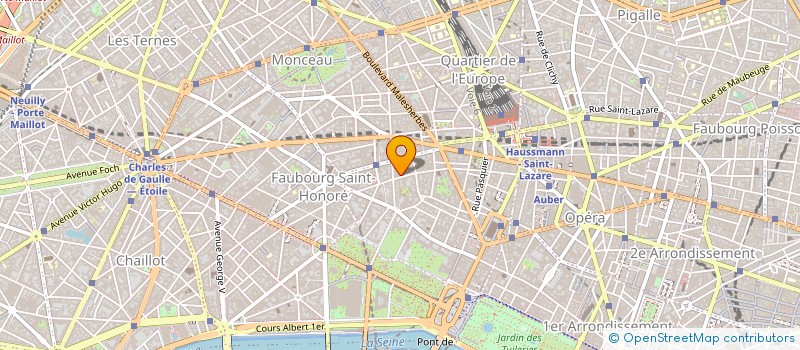 localisation de l'entreprise LES DEMENAGEURS EUROPEENS à PARIS