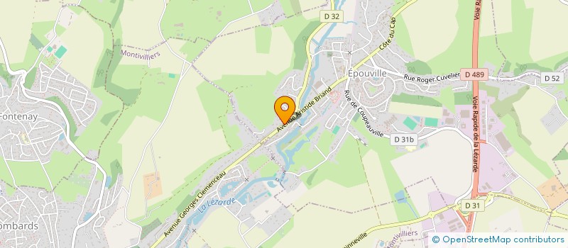 localisation de l'entreprise LES DEMEURES CAUCHOISES  MANEGLISE