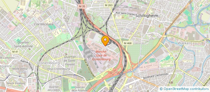 localisation de l'entreprise LES DEMEURES DU CANADA à STRASBOURG