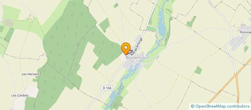 localisation de l'entreprise LES DEMEURES DU VEXIN  BOUTENCOURT