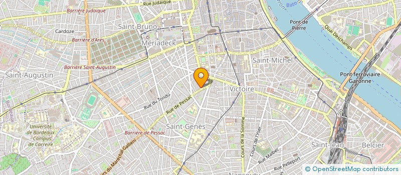 localisation de l'entreprise LES DEMEURES LANGONNAISES à BORDEAUX