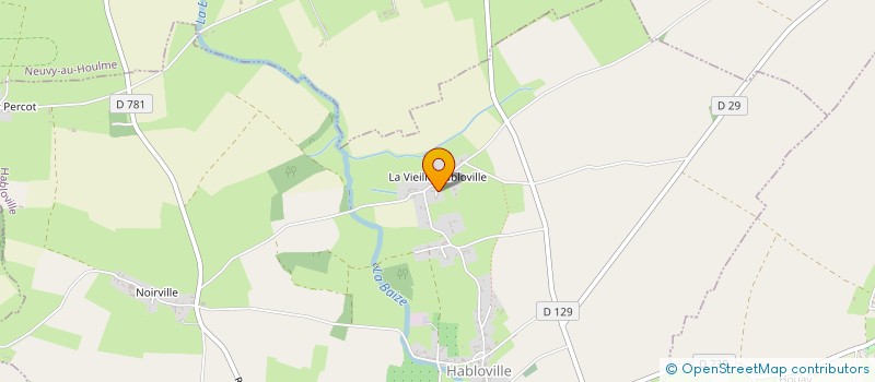 localisation de l'entreprise LES DEMINEURS PARIS à HABLOVILLE
