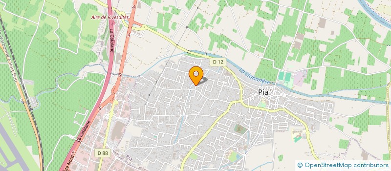 localisation de l'entreprise LES DEMOISELLES  PIA