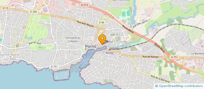 localisation de l'entreprise LES DEMOISELLES  PORNIC