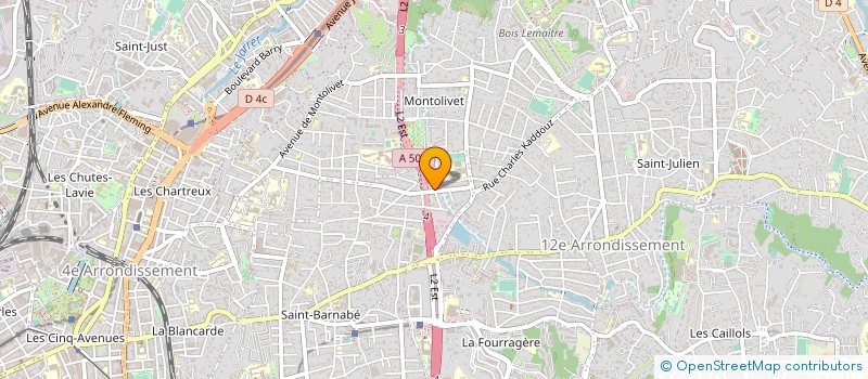 localisation de l'entreprise LES DEMOISELLES à MARSEILLE