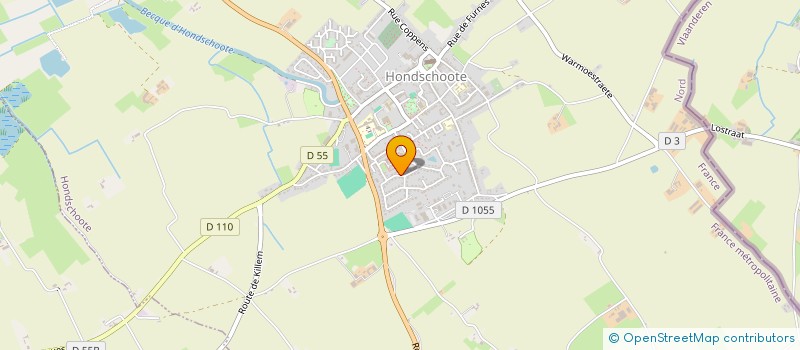 localisation de l'entreprise LES DEMOISELLES à DUNKERQUE