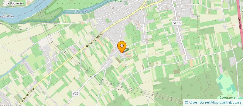 localisation de l'entreprise LES DEMOISELLES & CIE à SAINT-HILAIRE-SAINT-MESMIN