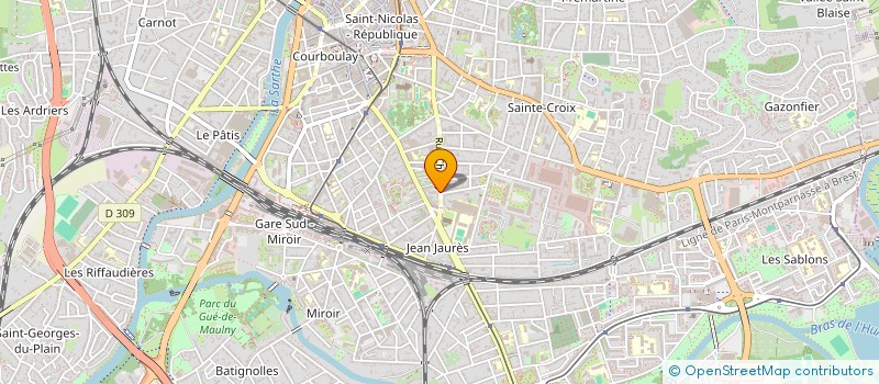 localisation de l'entreprise LES DEMOISELLES DU BOUDOIR à LE MANS