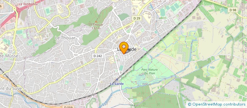 localisation de l'entreprise LES DEMOISELLES DU ROCHER à LA GARDE