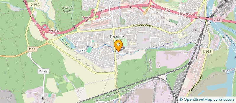 localisation de l'entreprise LES DENICHEURS TCG  TERVILLE