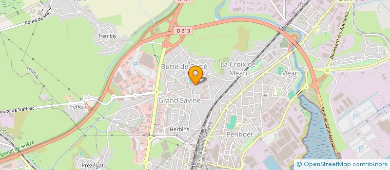 localisation de l'entreprise LES DENTS DE LA MED à TRIGNAC