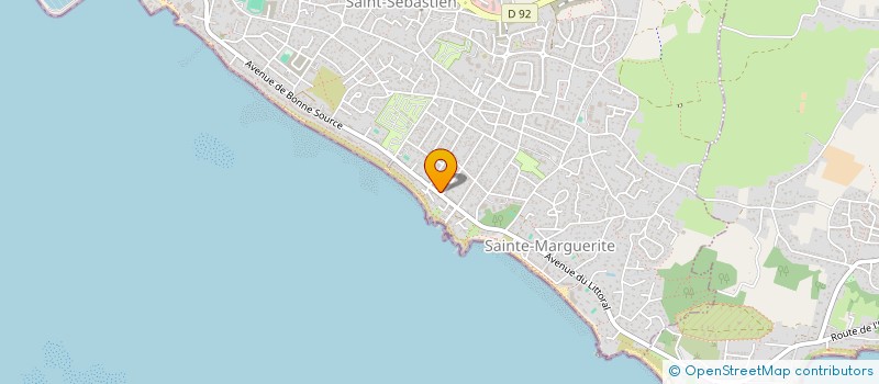 localisation de l'entreprise LES DENTS DE LA MER à PORNICHET