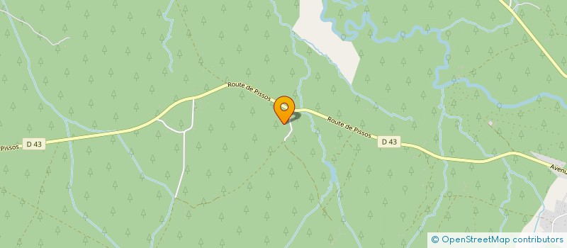 localisation de l'entreprise LES DENTS DE LA POULE AQUITAINE  SORE