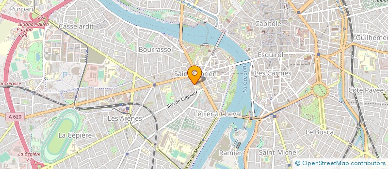 localisation de l'entreprise LES DEPANNEURS TOULOUSE OCCITANIE - L D T O à TOULOUSE