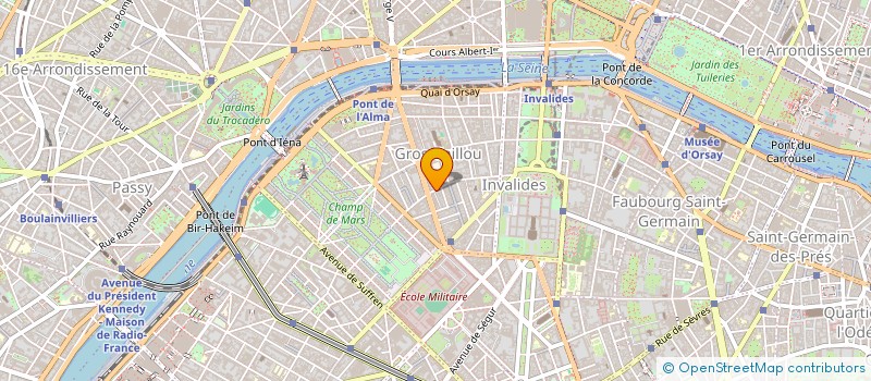 localisation de l'entreprise LES DEPOTS CHICS  PARIS