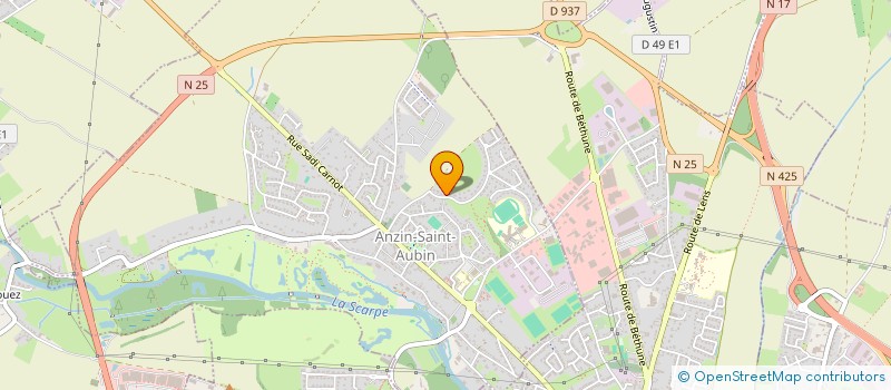 localisation de l'entreprise LES DERATISEURS à ANZIN-SAINT-AUBIN