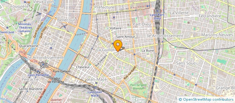 localisation de l'entreprise LES DERNIERS COUCHES à LYON
