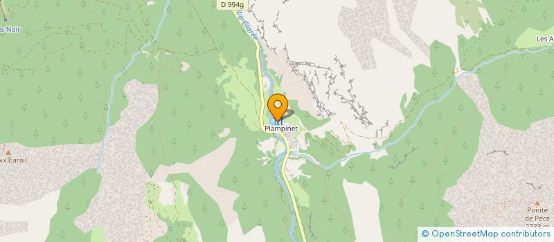 localisation de l'entreprise LES DEROUTEES  NEVACHE