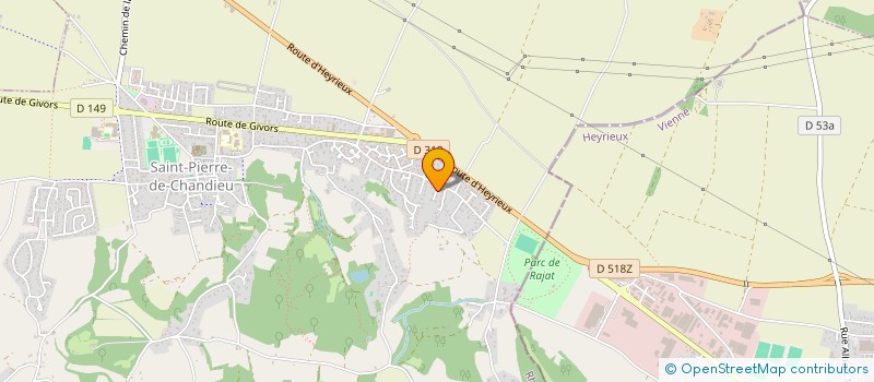 localisation de l'entreprise LES DES CULOTTEES  MIONS