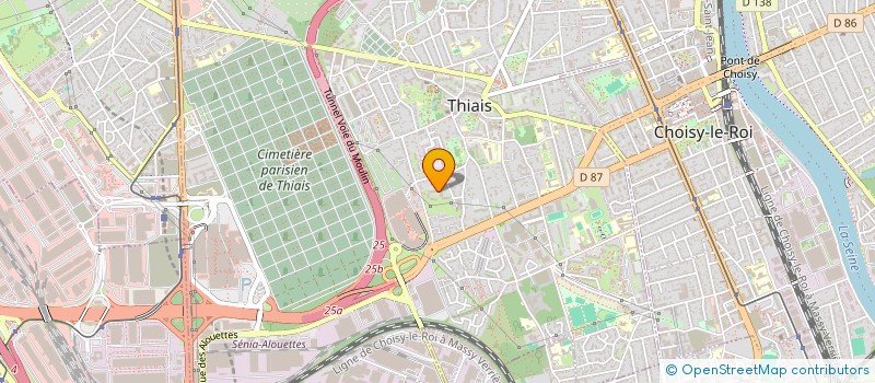 localisation de l'entreprise LES DESOSSEURS APO à THIAIS